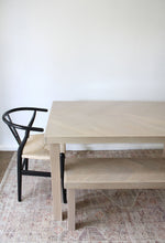 Load image into Gallery viewer, Modern Farmhouse Dining Table and Bench 
