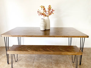 walnut dining table set
