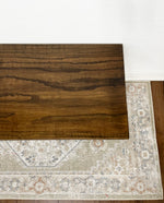 Load image into Gallery viewer, Solid Oak Wood Bench in Walnut Finish (Metal U-shape Legs) *color options available

