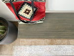 Load image into Gallery viewer, Gray Wood &amp; Metal Bench - (Metal U-shape or Hairpin Legs)
