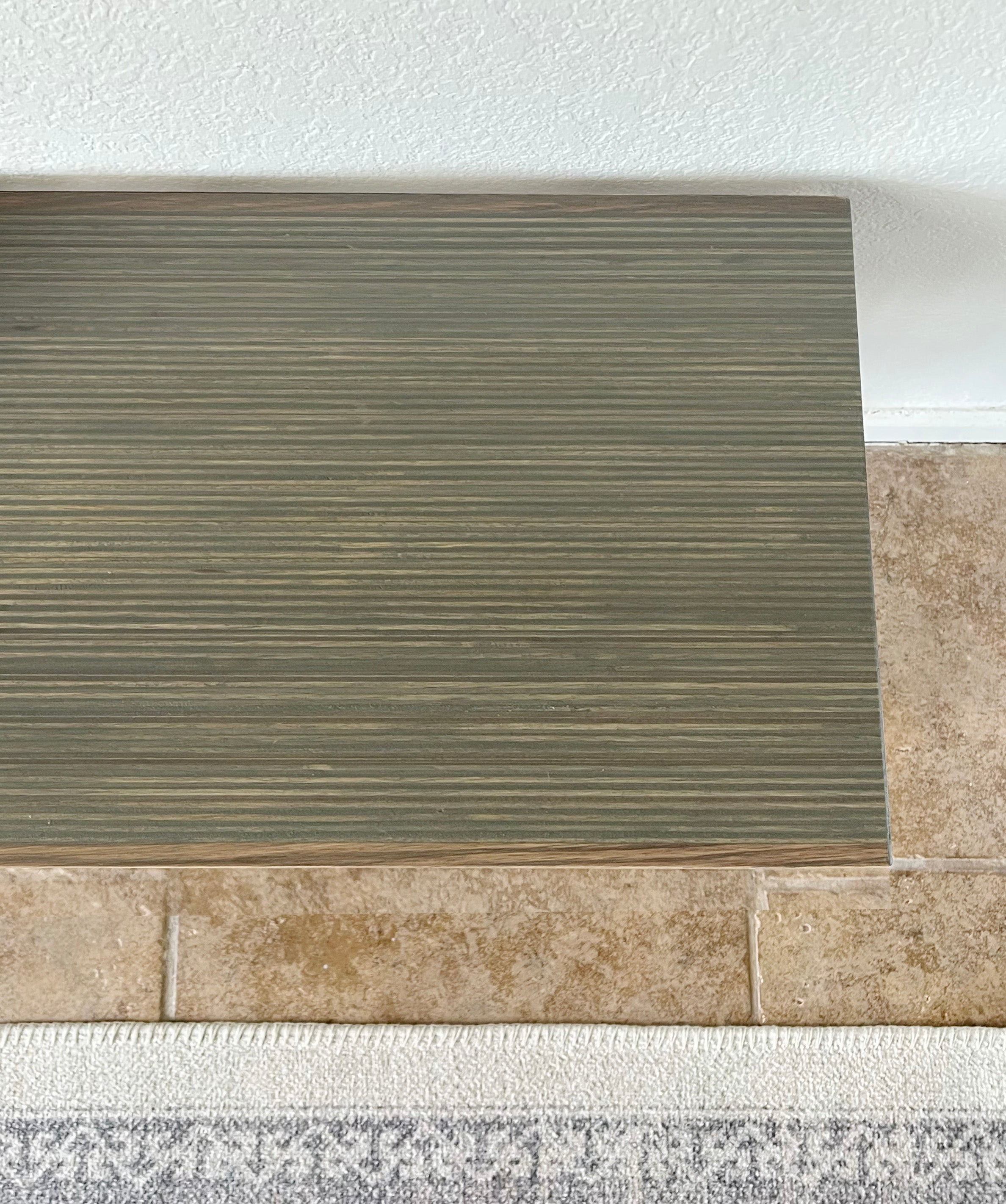 Modern Wood & Metal Bench w/ Walnut Stain - (Metal Hairpin or U-shape Legs)