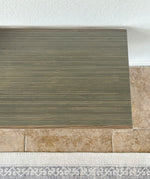 Load image into Gallery viewer, Modern Wood &amp; Metal Bench w/ Walnut Stain - (Metal Hairpin or U-shape Legs)
