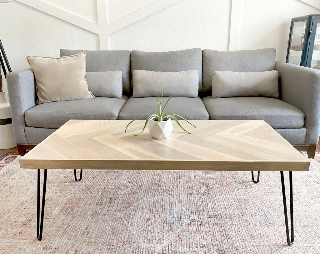 oak coffee table