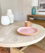 Load image into Gallery viewer, white oak oval dining table
